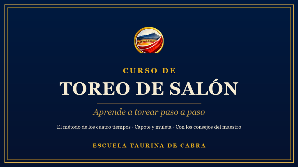 Curso de Toreo de Salón: Aprende a Torear Paso a Paso